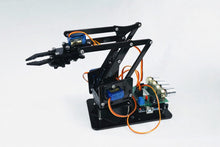 Load image into Gallery viewer, Robot arm with mechanical components. Barnabas robotics Arduino