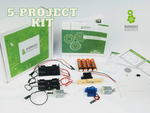 Load image into Gallery viewer, mini tinker kit craft and robotics 5 project kit