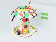 Load image into Gallery viewer, spinning fall tree with dc motor tinker kit project for kitds