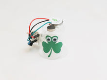 Load image into Gallery viewer, Dancing Shamrock Robot With Vibration Motor And Light Sensor Circuit Project (Ages 11+)