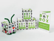 Load image into Gallery viewer, Bot In A Box Craft Robot | Stocking Stuffer | Party Favor | Valentine | Animal | Pack of 4, 8 or 10 | Ages 5+ Robot Party Favors Barnabas Robotics 4-Pack Classic Edition 
