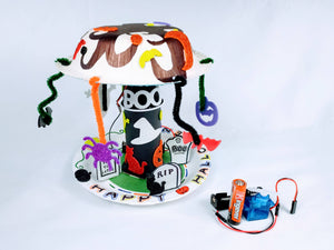 Halloween Spooky Tree Robot: Craft Tinker Kit For Kids (Ages 6-10) Robotics Kits Barnabas Robotics 