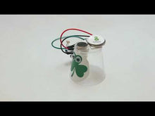 Load and play video in Gallery viewer, Dancing Shamrock Robot With Vibration Motor And Light Sensor Circuit Project (Ages 11+)
