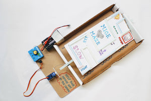 Simple Robot Kit: 2 x Metal Servo Motor Control Craft Robot Kit For Kids (Ages 6-10) Robotics Kits Barnabas Robotics 