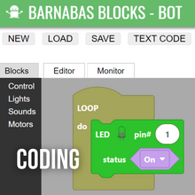 Load image into Gallery viewer, barnabas robotics barnabas bot coding
