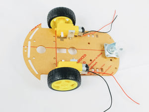 Barnabas Rover (Plastic Chassis Only + 2 x DC Motors Only) Robotics Kits Barnabas Robotics