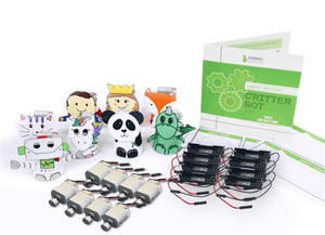 Critter Bot (8, 12, 24, 32-Pack): Vibrating Robot Tinker Kit For Kids (Ages 6-10)