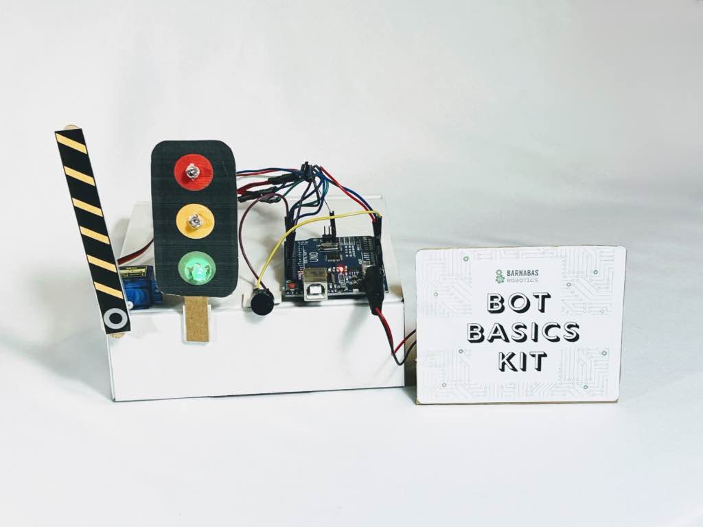 bot basics intro to arduino traffic light project barnabas robotics