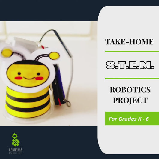 stem robotics bee bot barnabas robotics vibration