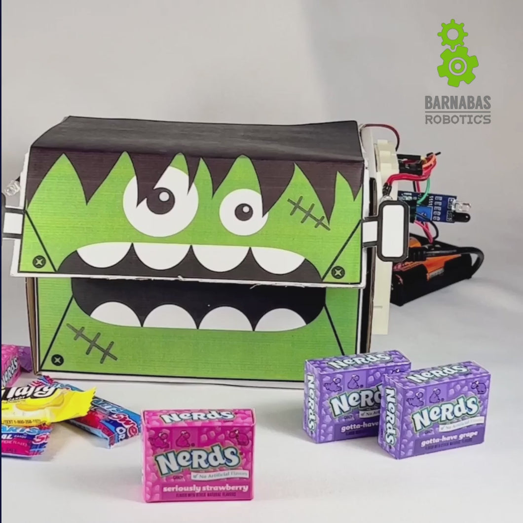 Magic Box Kit: Arduino-Compatible Automated Robot Box Kit (Ages: 8-17)