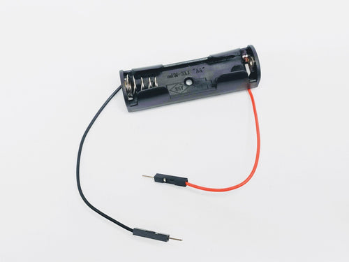 1 x AA (1.5V) Battery Holder (Pin Connectors) Electronics Parts Barnabas Robotics 