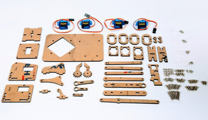 Barnabas Arduino-Compatible Robot Arm Kit With Joystick Control (Ages: 11+) Robotics Kits Barnabas Robotics 