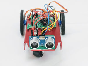 robot servo motor Barnabas Racer: Arduino-Compatible 2WD Servo Motor Car Kit (Ages 11+) 24-Pack