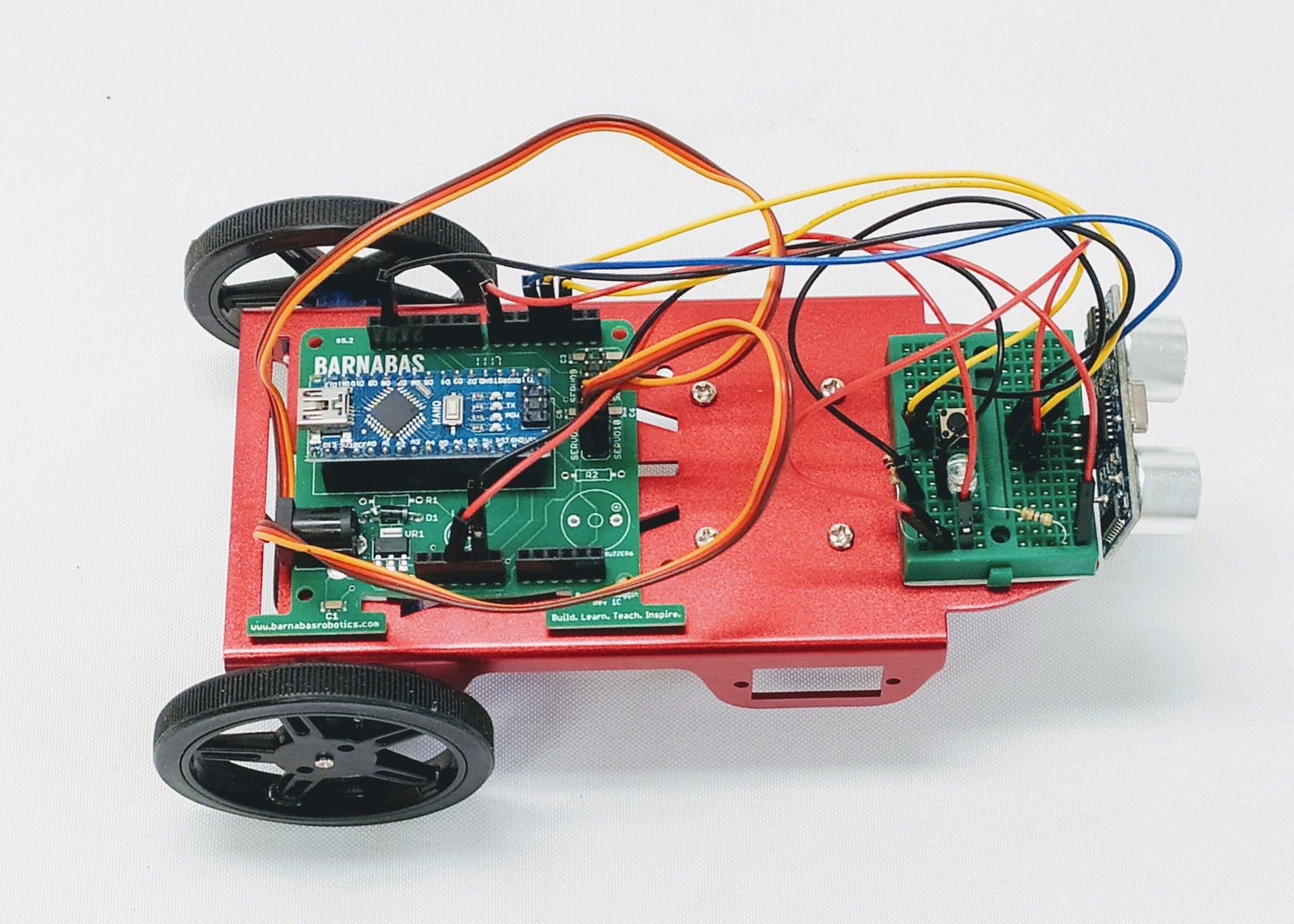 Barnabas Racer: Arduino-Compatible 2WD Servo Motor Car Kit (Ages 11 ...