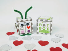 Load image into Gallery viewer, Bot In A Box Craft Robot | Stocking Stuffer | Party Favor | Valentine | Animal | Pack of 4, 8 or 10 | Ages 5+ Robot Party Favors Barnabas Robotics 
