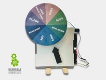 Load image into Gallery viewer, wheel of fortune DC motor tinker kit barnabas robotics
